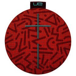 UE ROLL By Ultimate Ears Bluetooth Waterproof Portable Speaker Sriracha